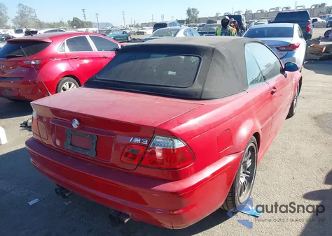 2001 BMW M3 from USA, damaged, VIN WBSBR93491EX20234